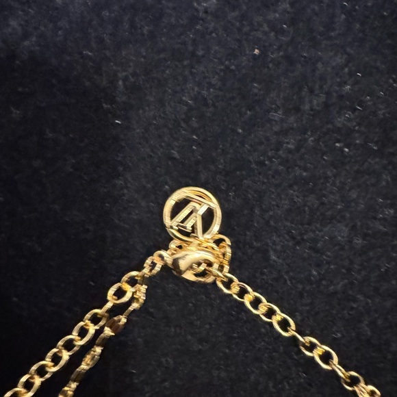 Louis Vuitton Gold Multi-Charm Necklace M61084 LE1224 - Picture 8 of 8